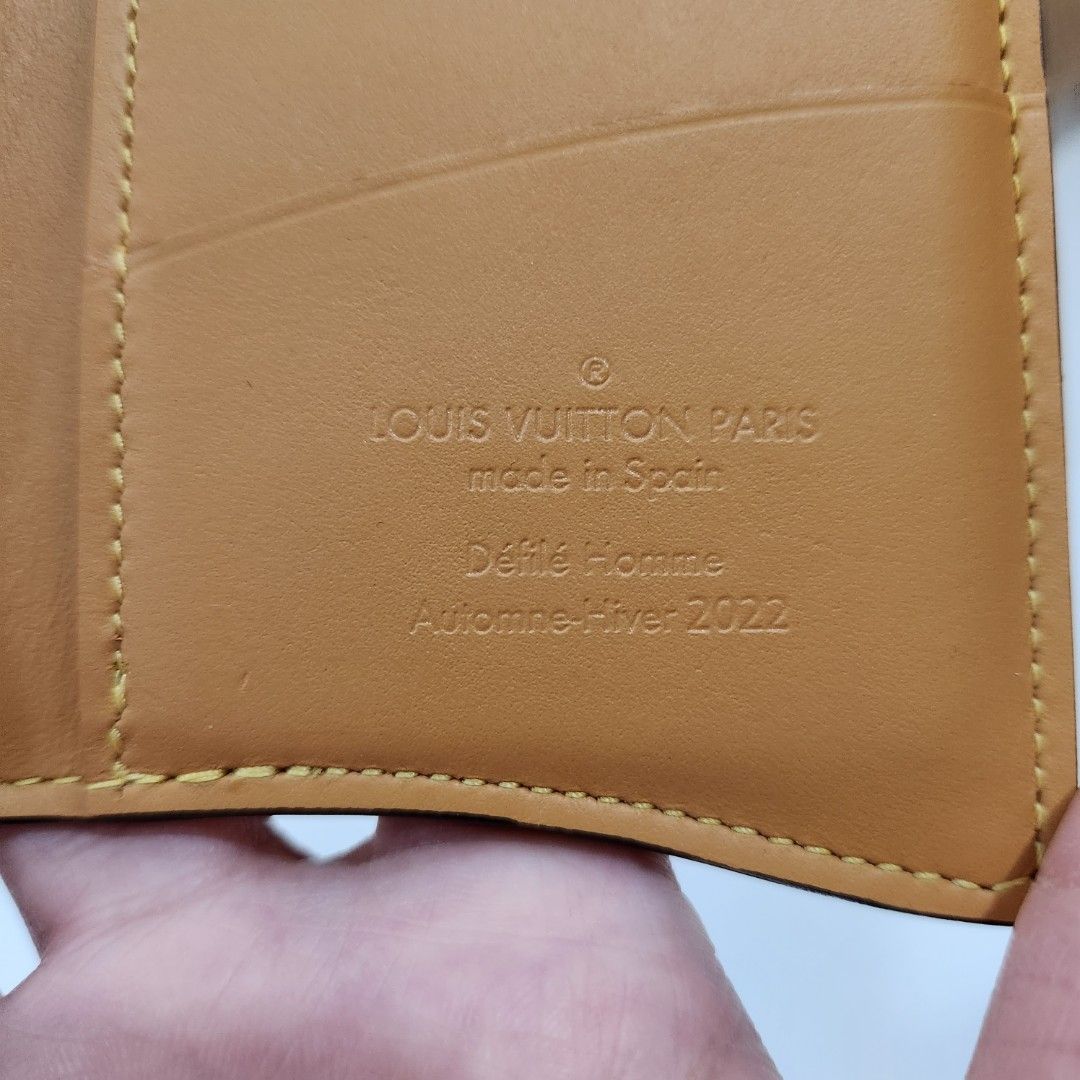Louis Vuitton Brown Blurry Blurred Monogram Wavy Logo Pocket