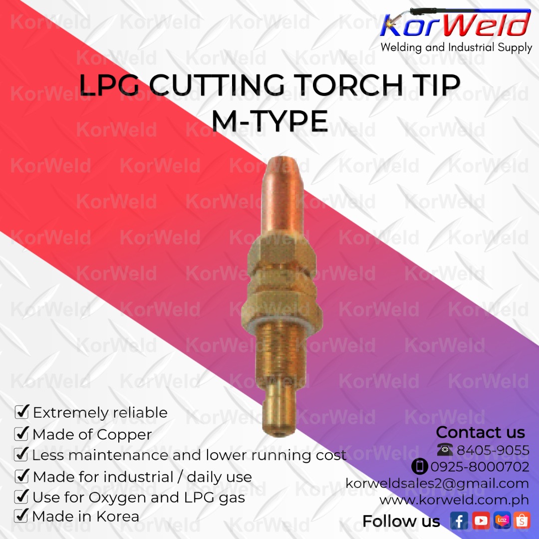 LPG CUTTING TORCH TIP M TYPE, Commercial & Industrial, Construction