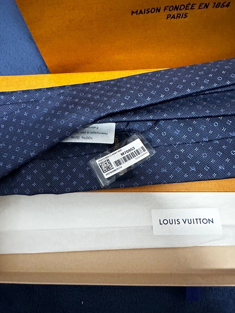 Louis Vuitton M70953 Monogram Classic Tie