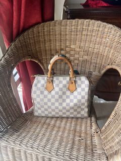 AUTHENTIC LOUIS VUITTON DAMIER EBENE SPEEDY 25 DATECODE:SP0016 (LV2035),  Luxury, Bags & Wallets on Carousell