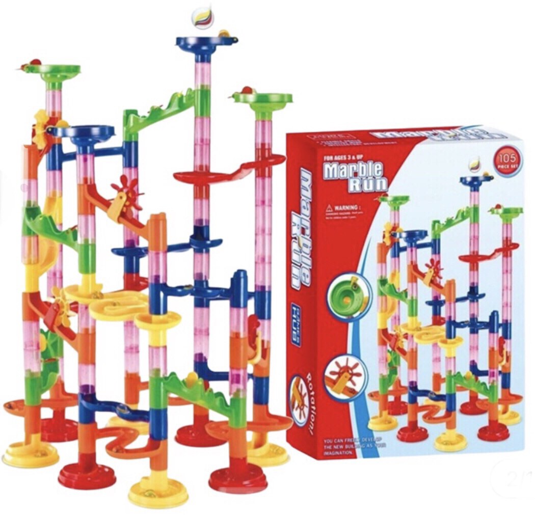 Marble run - 105 pieces, Hobbies & Toys, Toys & Games on Carousell