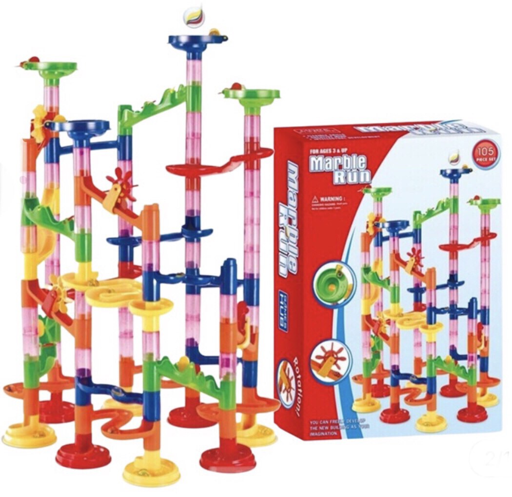 Marble run 105 pieces Hobbies Toys Toys Games on Carousell