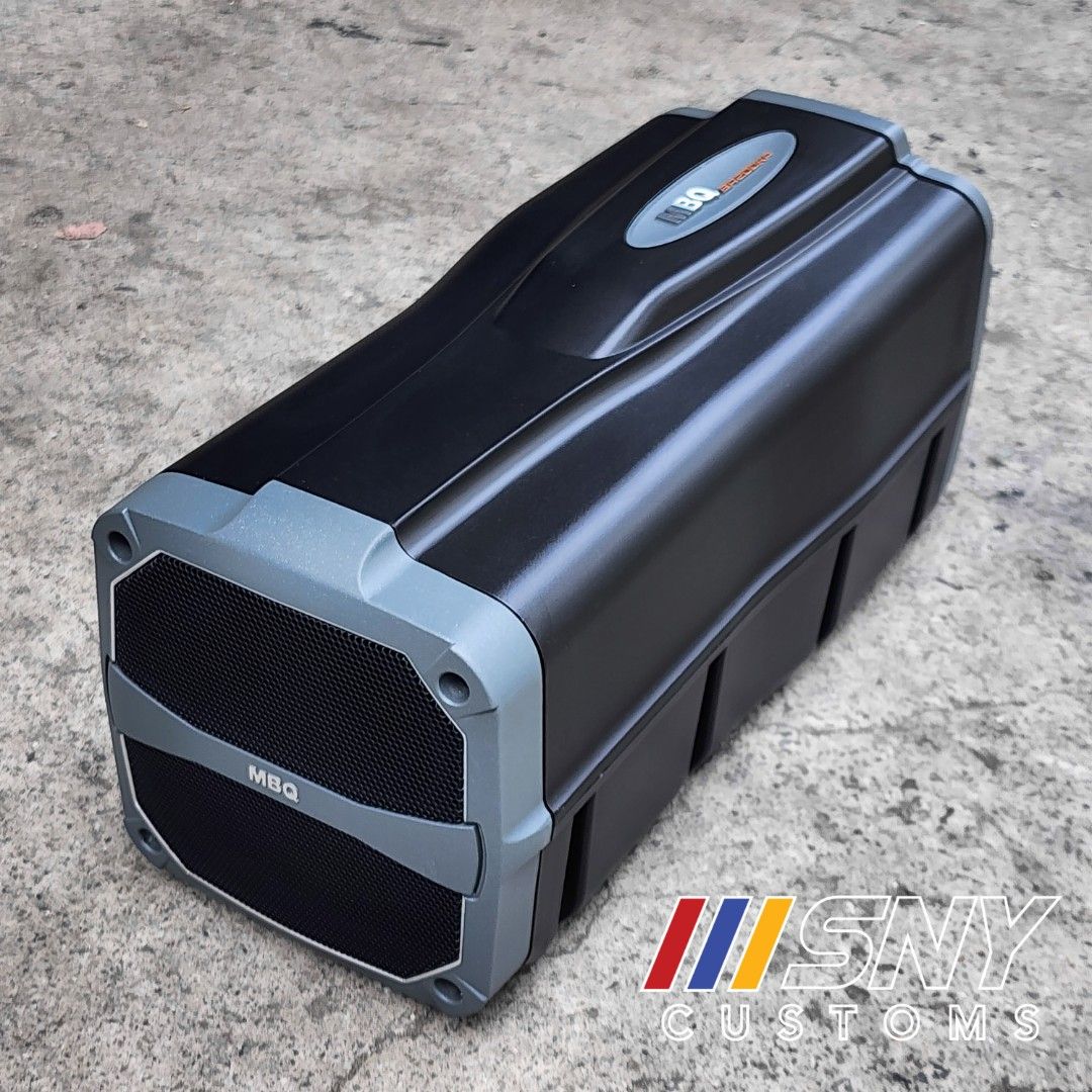 Mbq Amplified 280w Loud Subwoofer Amplified with Bass boost gain LPF