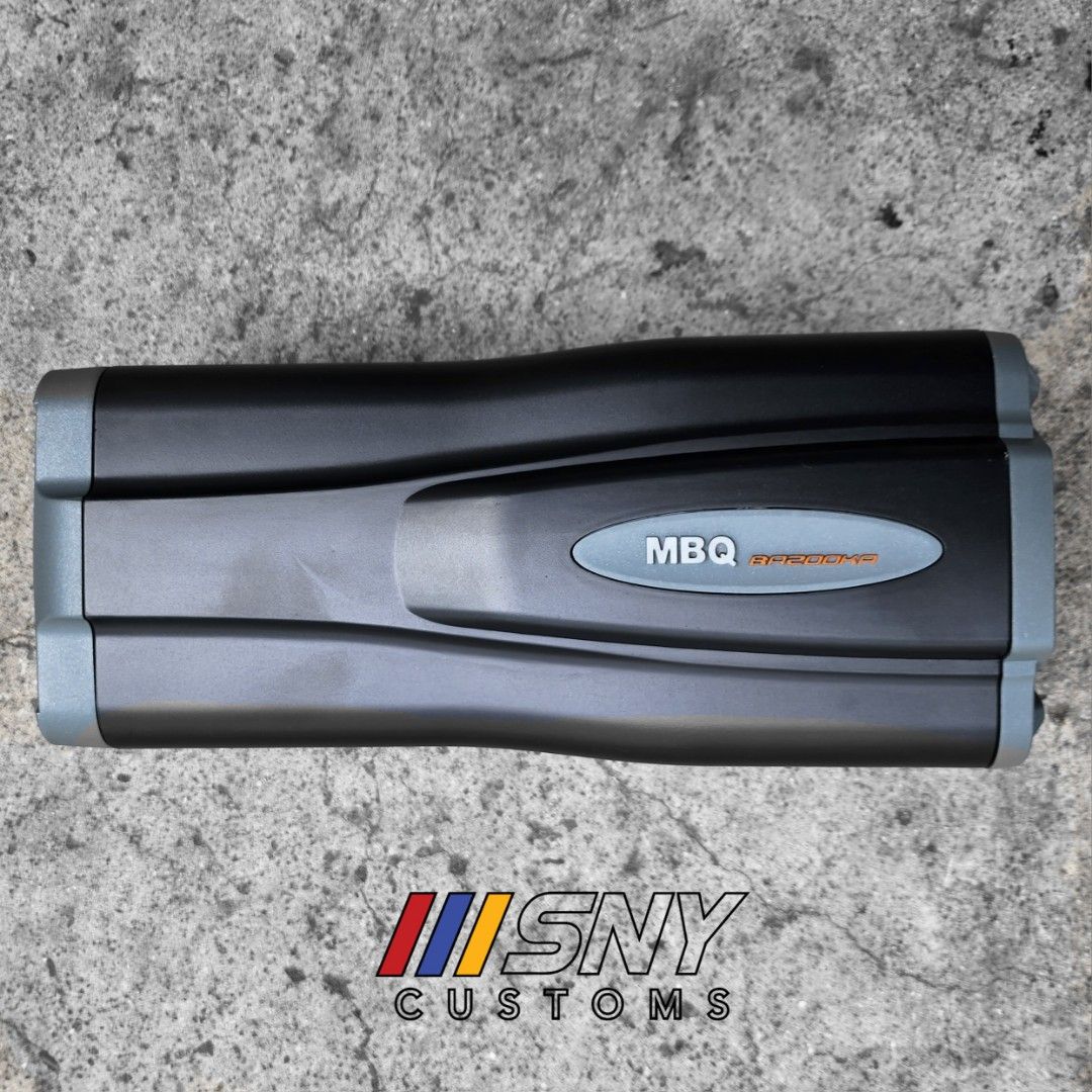 Mbq Amplified 280w Loud Subwoofer Amplified with Bass boost gain LPF