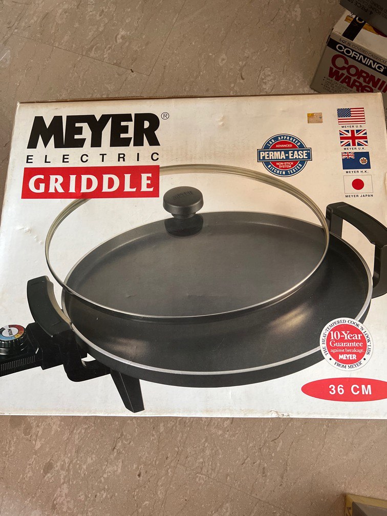 Meyer electric griddle, Furniture & Home Living, Kitchenware & Tableware, Cookware & Accessories