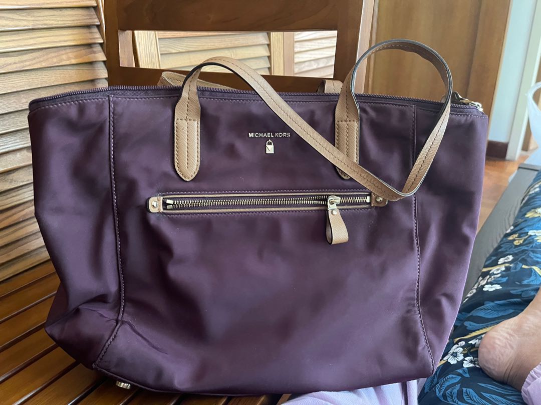 Michael Kors Nylon tote bag Women s Fashion Bags Wallets Tote
