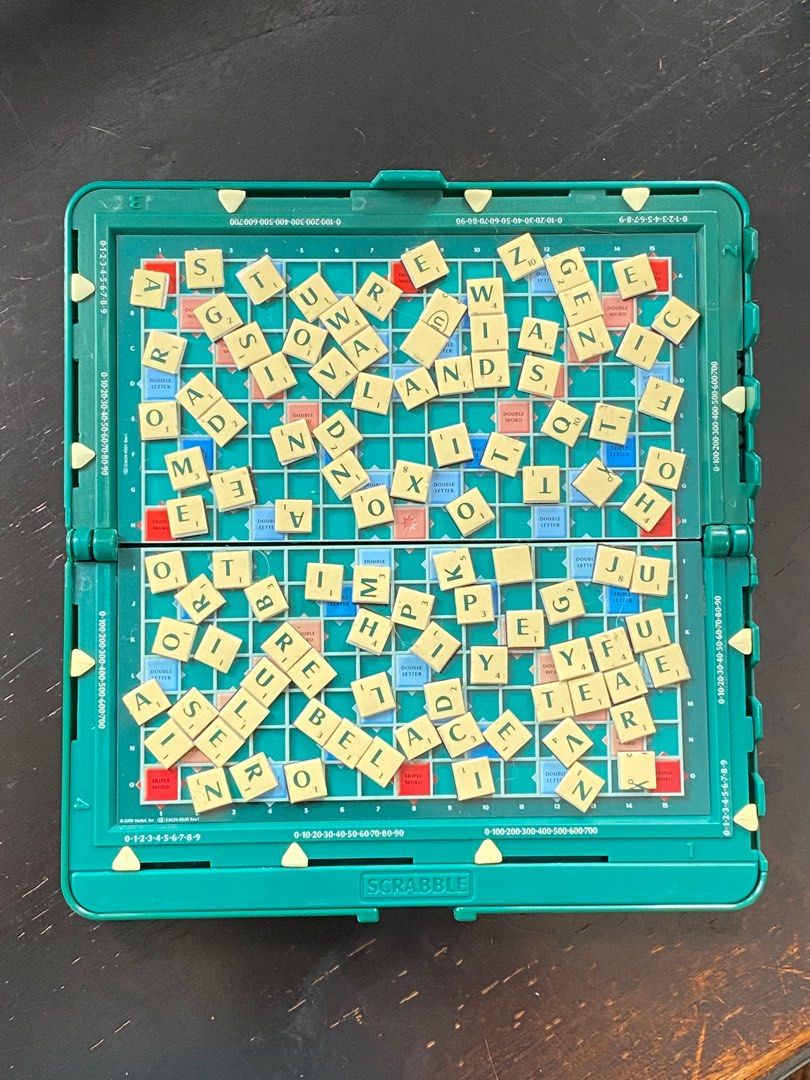 Mine Travel Games Scrabble / Connect4 / Cards, Hobbies & Toys, Toys