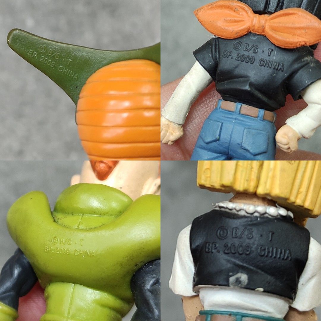 Mini Figure dragon ball z banpresto 2009 WCF 16 17 18 & cell