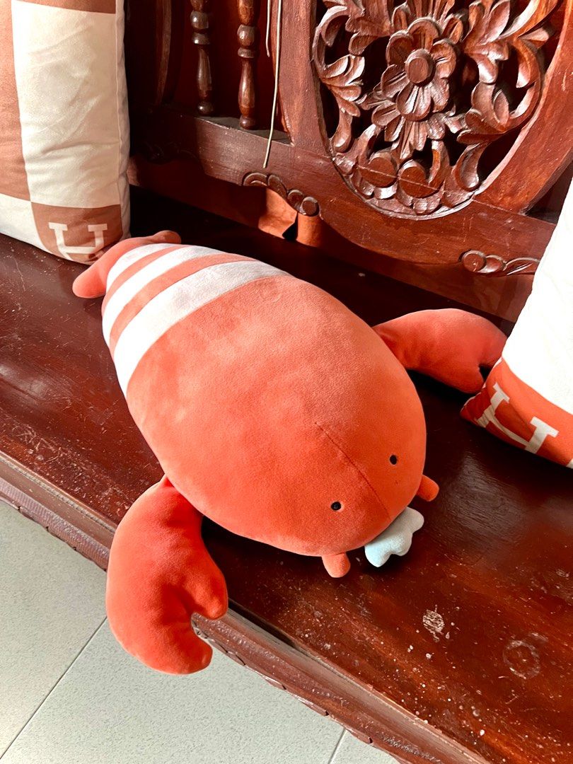 Miniso Lobster Stuff Toy Hobbies Toys Toys Games on Carousell
