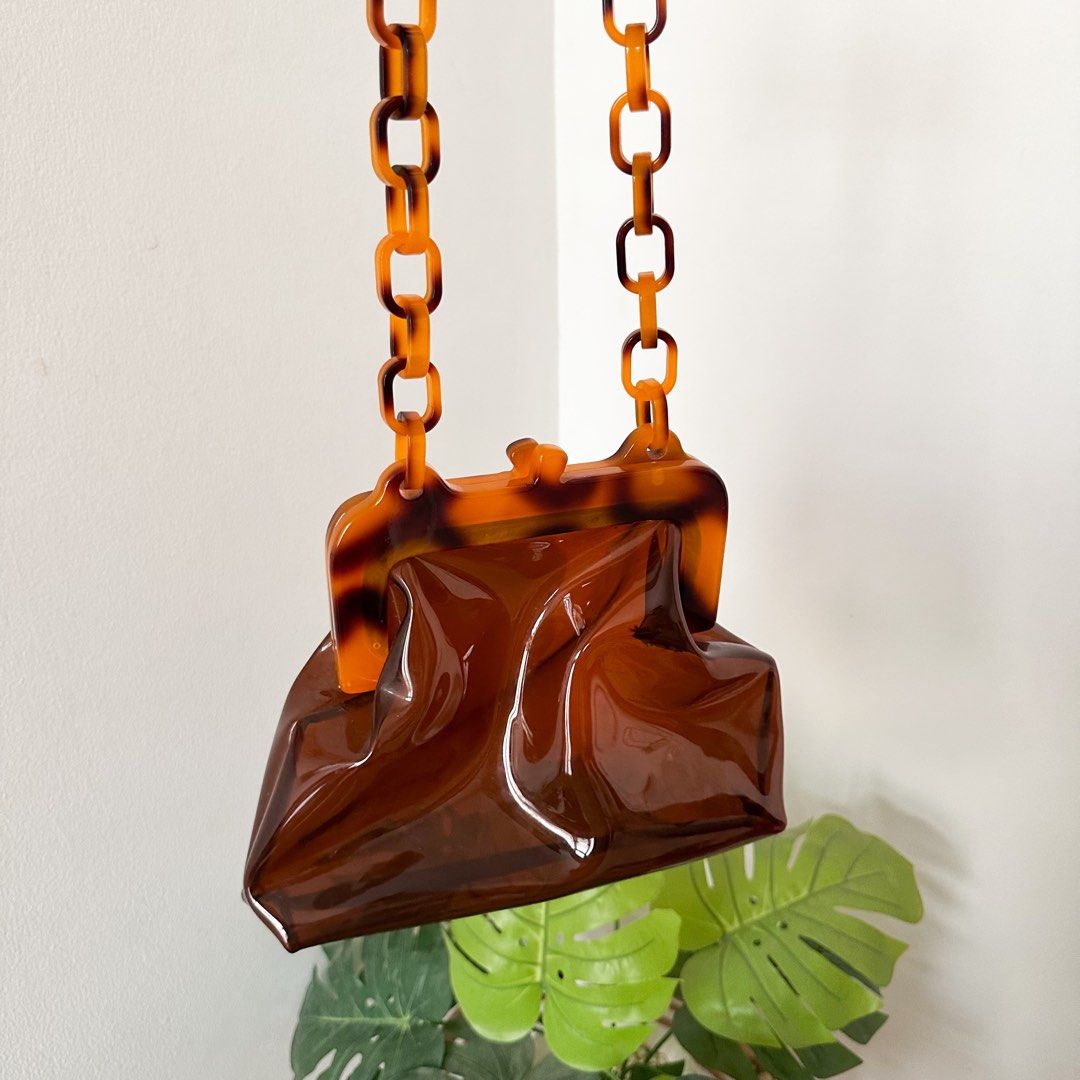 Tortoise shell bag topshop cheap