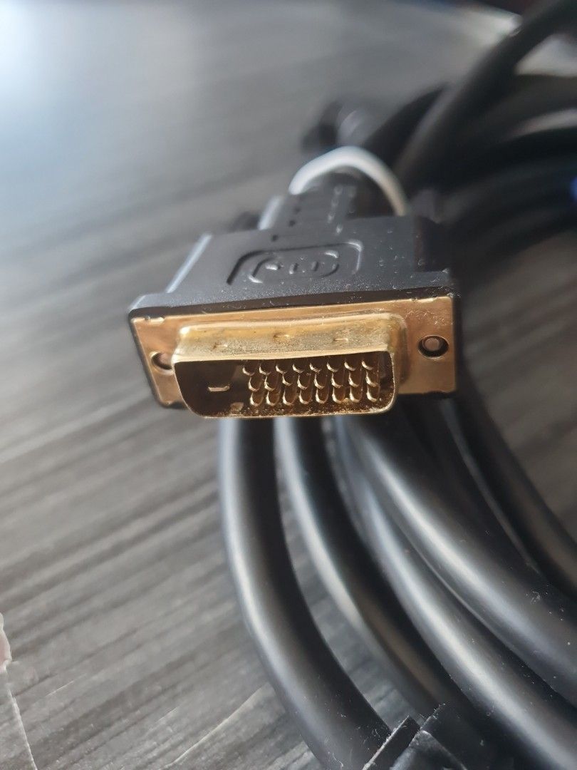 Monitor DVI CABLE 1.5 METRE, Computers & Tech, Parts & Accessories