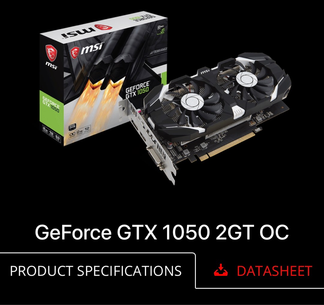 Geforce gtx top 1050 2gt oc