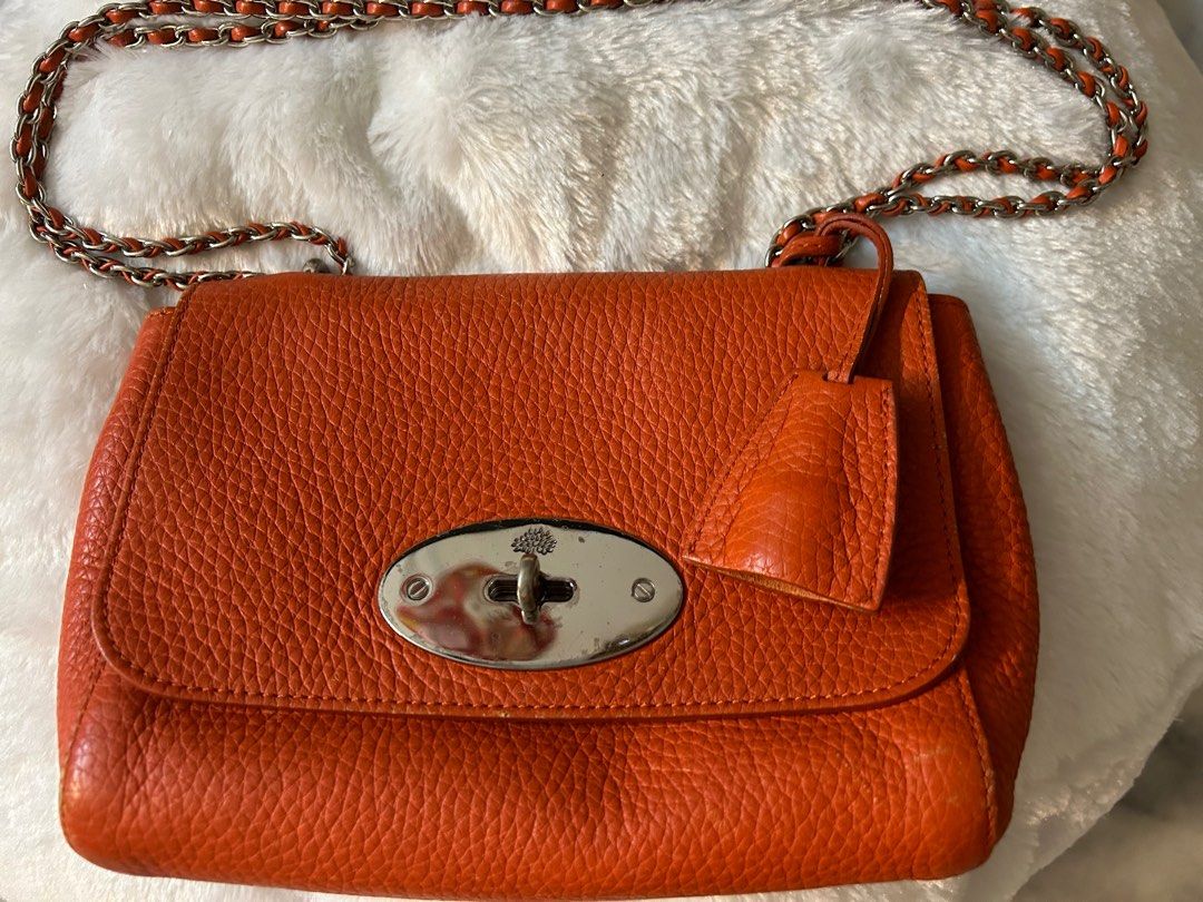 Mulberry Lily Small Bag In Orange