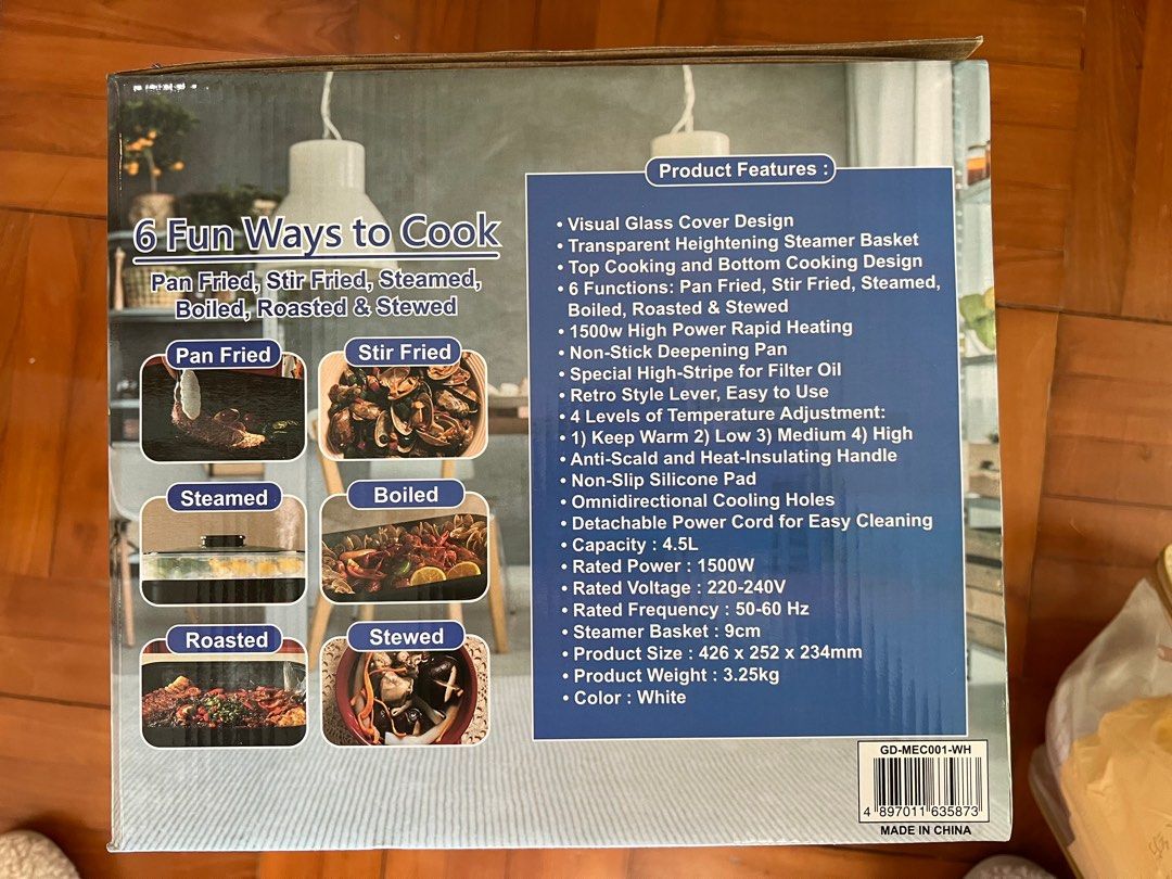 MultiFunction Hot Pot Grill, 家庭電器, 廚房電器, 燒烤爐及火鍋鍋具 Carousell