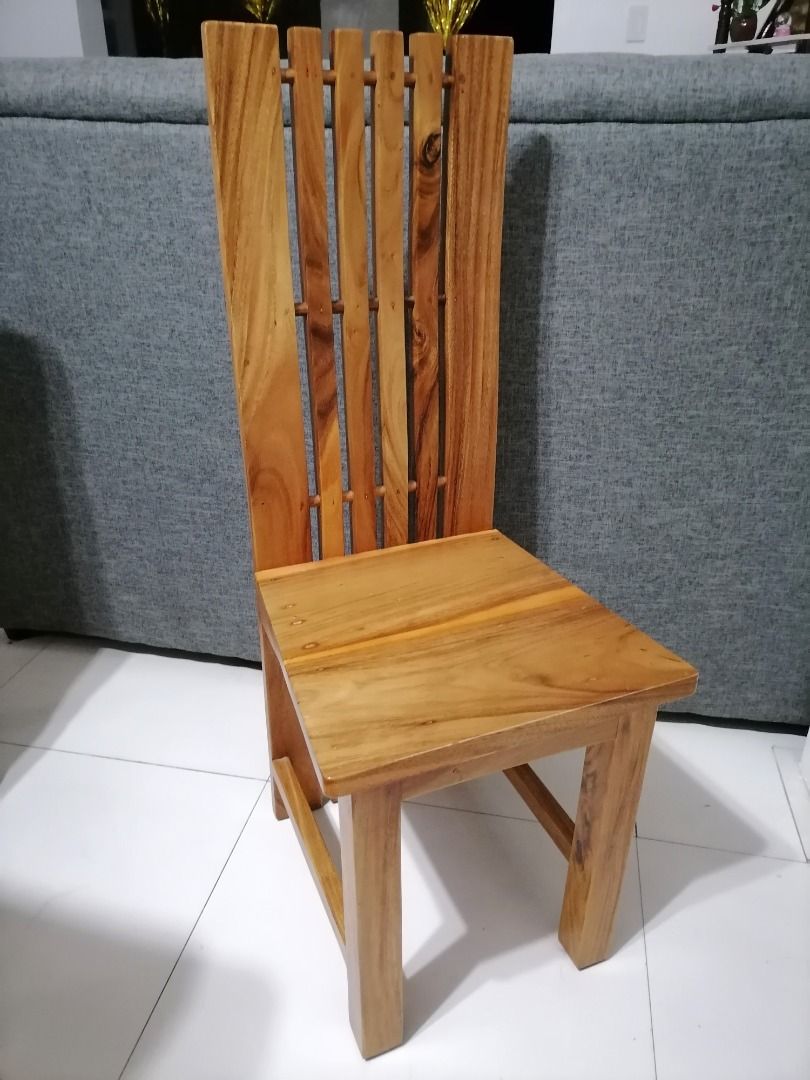 Pure Narra Wood Dining Table and Chairs on Carousell