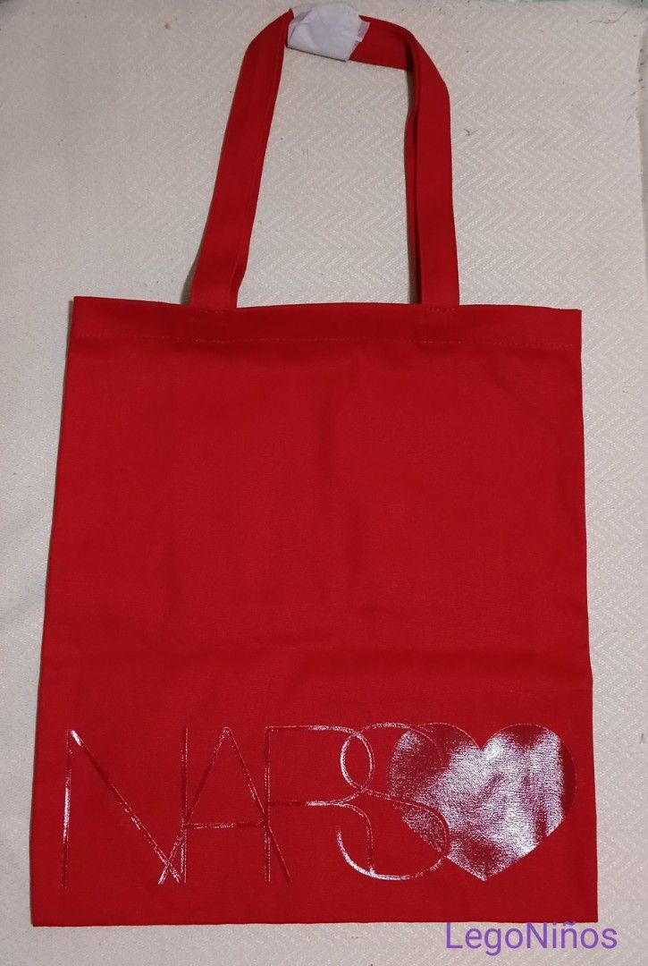 NARS Tote Bags (Sold individually) (Category: Makeup) located in Antipolo. Submitted by legoninos.legoninas (Listing ID 1235181597, Image 1). Description: sold individually NARS red ♥️ - PHP 475.00 Nars White - PHP 475.00 Authentic and brand new.