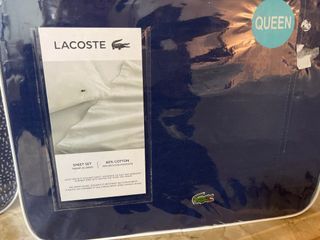 Navy Blue Lacoste Bed Sheets set