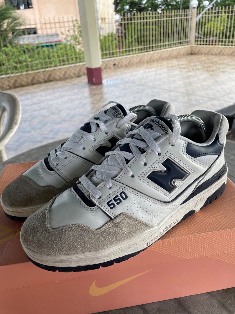 NB 550 ‘TEAM NAVY’ on Carousell