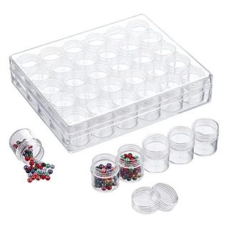 Twist Top Bead Storage Containers, Tiny Containers, Mini Bead