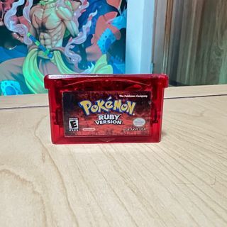 [New battery] Authentic Pokémon Ruby version for Nintendo Gameboy advance