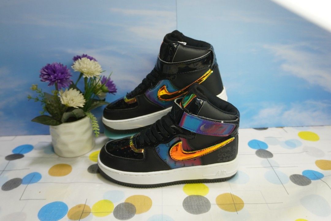 Nike Air Force 1 High Good Game Black , Size 36 Insole 23 cm , Made in  Vietnam
