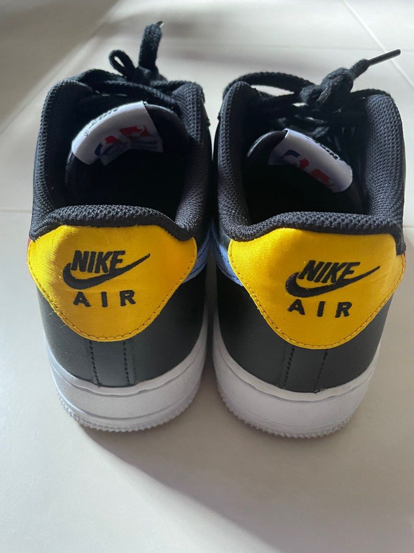 Nike air force discount 1 stars black