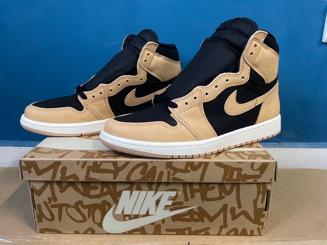 Nike air jordan deals 1 retro khaki