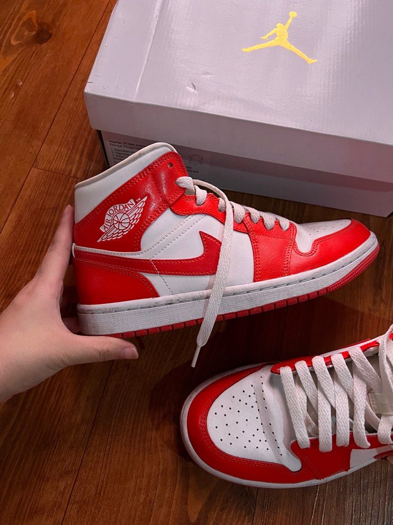 habanero red air jordan 1