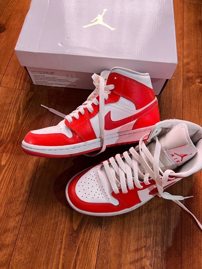 habanero red air jordan 1
