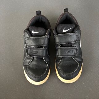 Nike Black leather sneakers 19cm