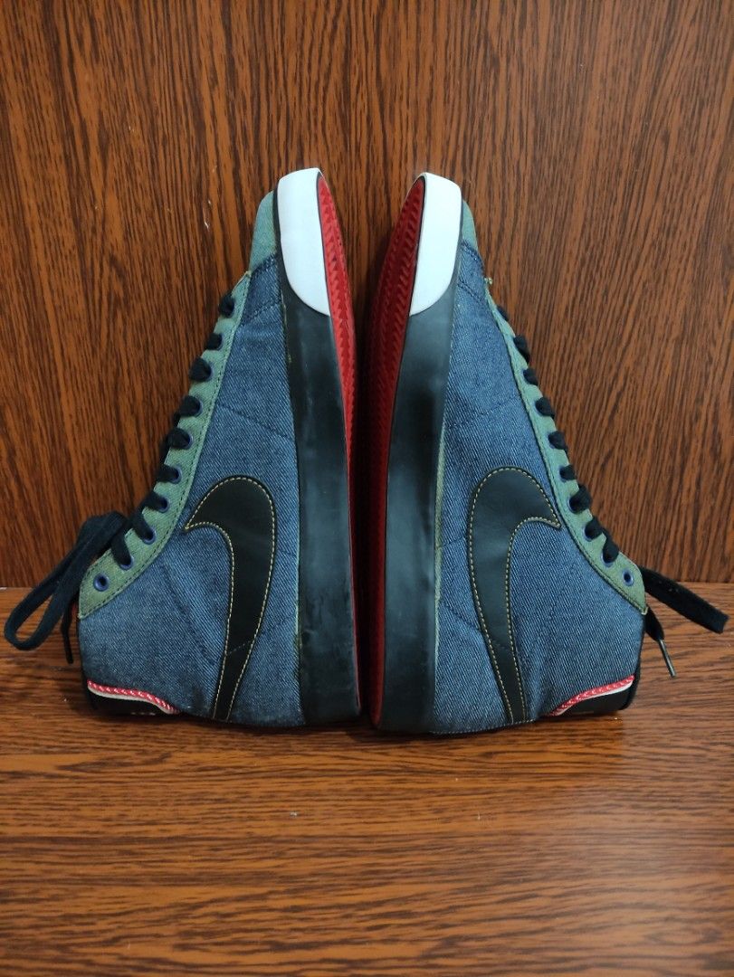 nike blazer selvedge denim