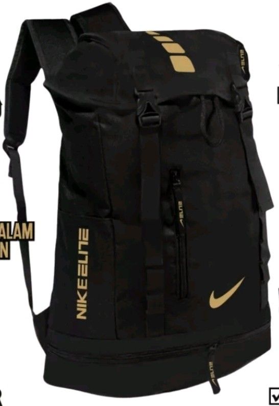 Black and gold elite hot sale bag