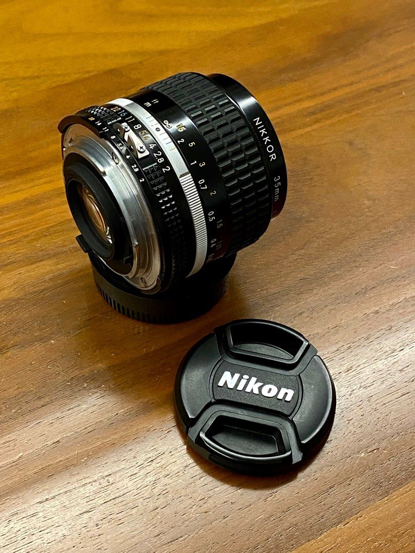 Nikon Nikkor 35mm f2 Ai-S Lens, Photography, Lens & Kits on Carousell