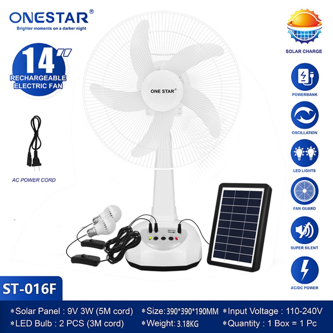 Nss foldable portable fan rechargeable solar electric fan sale 8 inch with  solar panel solar portable generator