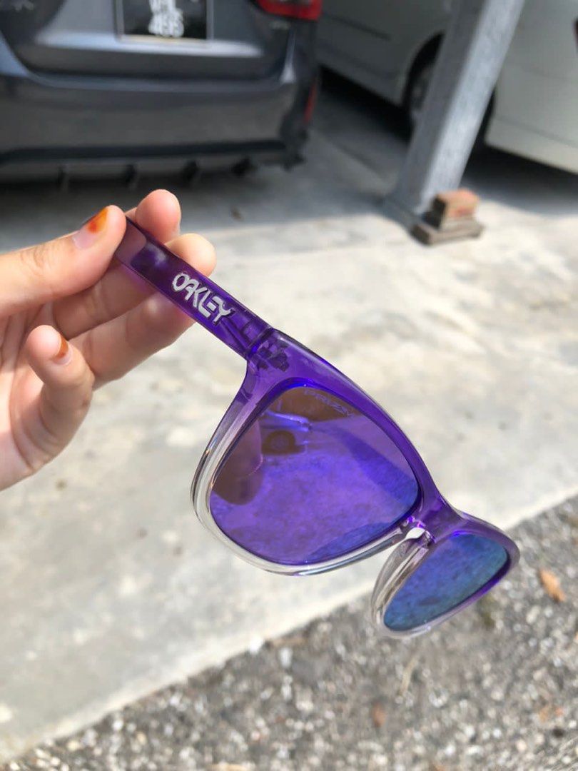 Oakley frogskin purple shop