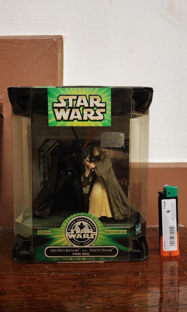 Silver darth shop vader figure