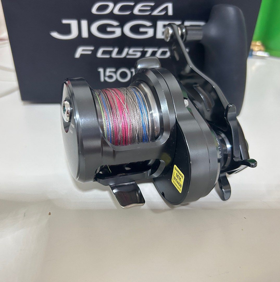 Shimano Ocea Jigger F Custom 1501 Hg - Moulinets De Pêche à