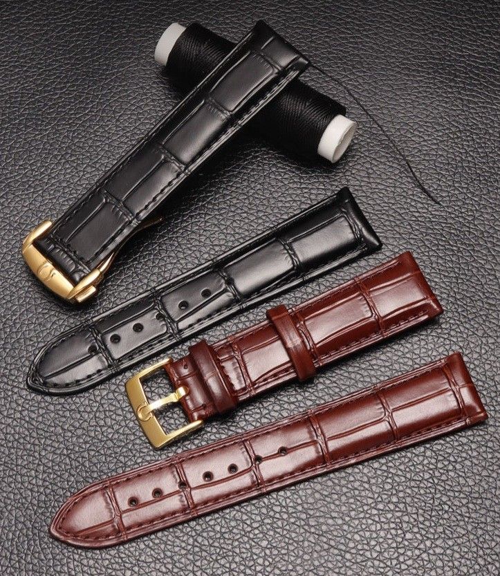 Omega 20mm leather strap outlet