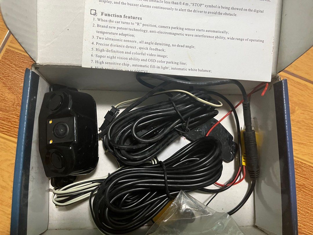 Omega Cobra 3 in 1 camera + sensor (Category: Other Automotive Parts and Accessories) located in Taguig. Submitted by nowheregirlavon (Listing ID 1235239957, Image 2). Description: Omega Cobra 3 in 1 camera + sensor parking assistant. Good as new. Fitted and tested only. Shipping from Taguig. .