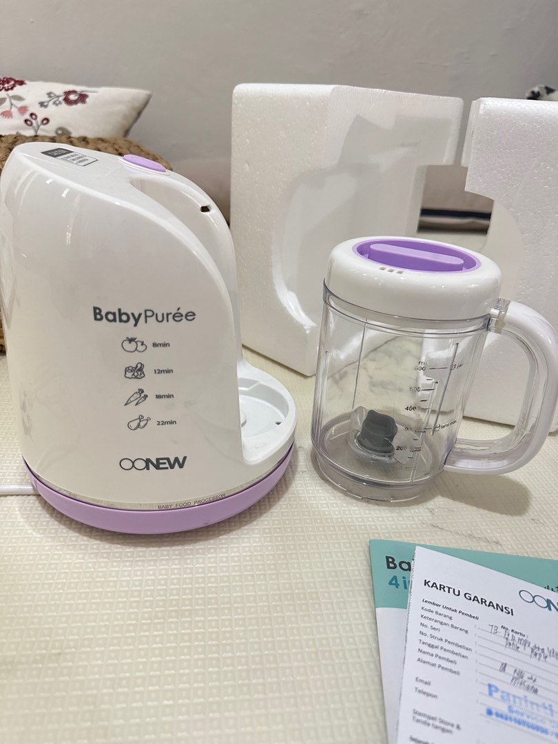 Oonew food processor , Bayi & Anak, Perawatan & Makanan Anak di Carousell