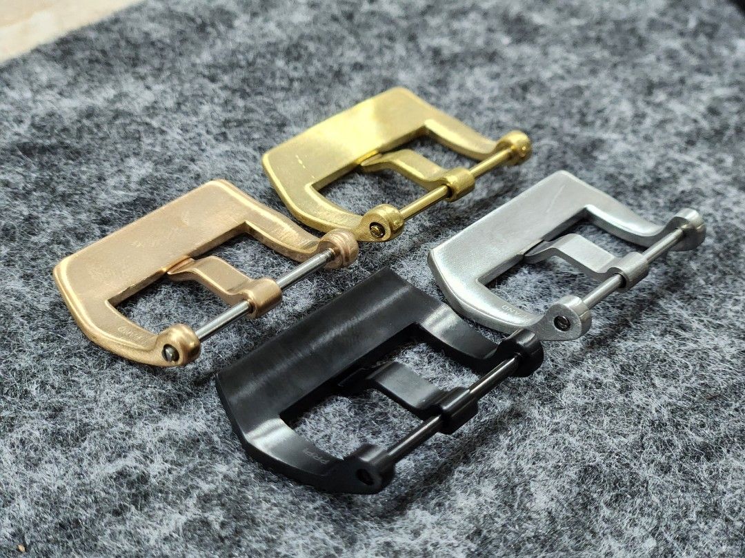 Gold watch buckle sales