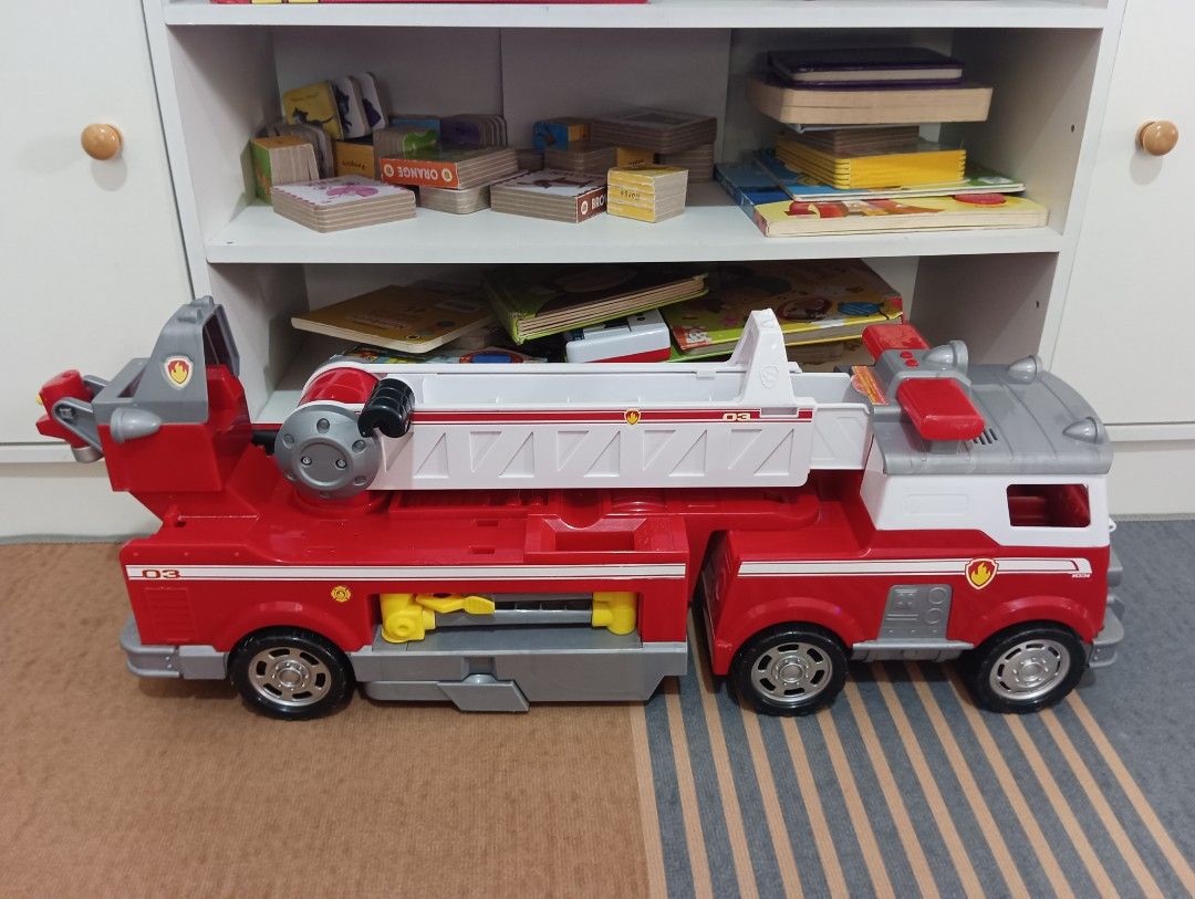 Paw Patrol Marshall Fire Truck on Carousell