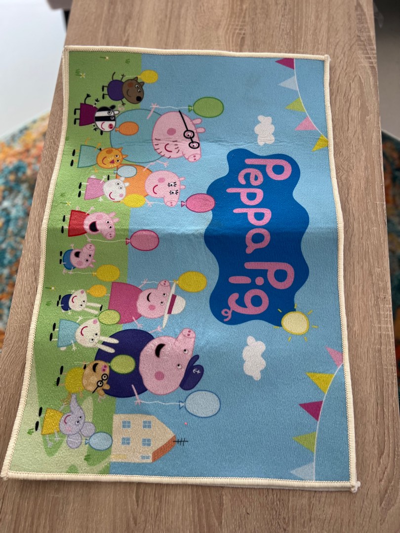 Peppa pig Floor Matt doorstep matt, Babies & Kids, Baby Nursery & Kids
