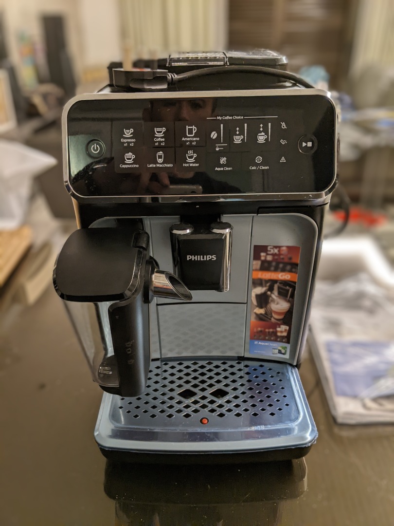 Philips Fully Automatic Espresso Coffee Machine EP3246, TV & Home