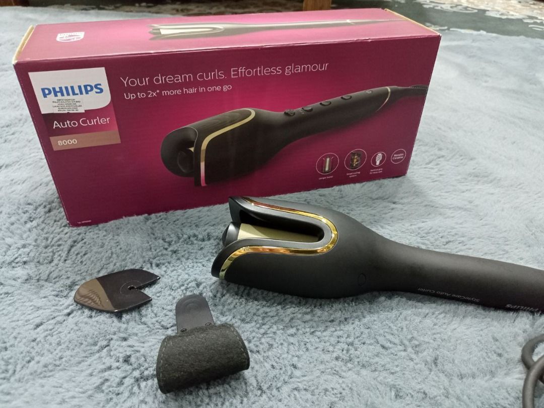 Philips hair curler automatic hot sale