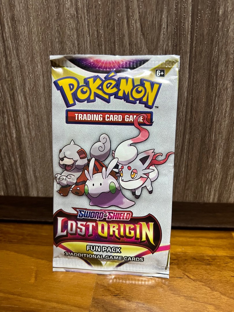Pokemon TCG Lost Origin fun pack, Hobbies & Toys, Toys & Games on Carousell