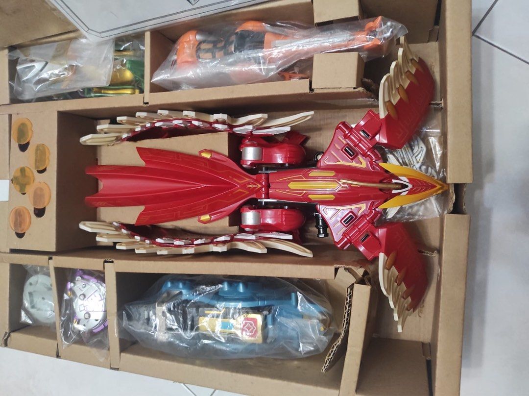 Q Ranger Phoenix Power Rangers Gao Ranger Phoenix, Hobbies & Toys, Toys & Games on Carousell