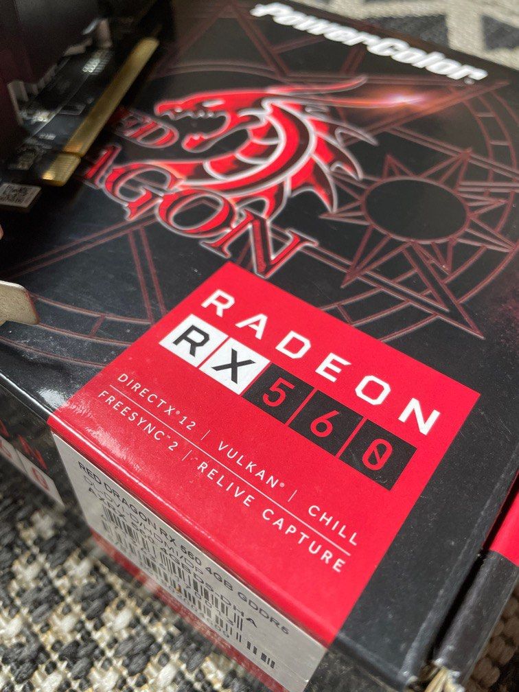 Rx 560 red on sale dragon