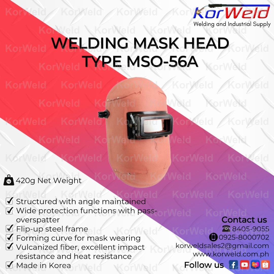 PPE Welding Mask - Welding Mask Hand (MSO-63A & 56A), Welding Mask ...