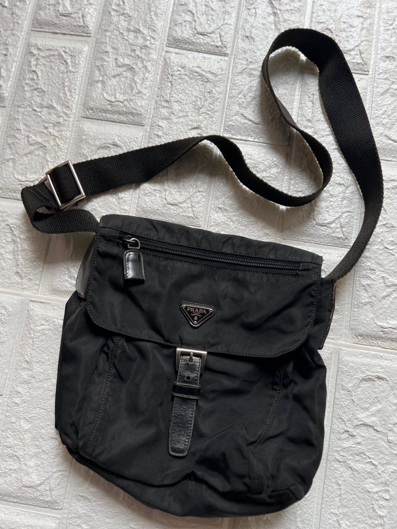 Prada vela sport hotsell nero